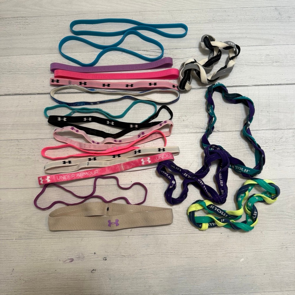 Under armour elastic‎ headbands bundle